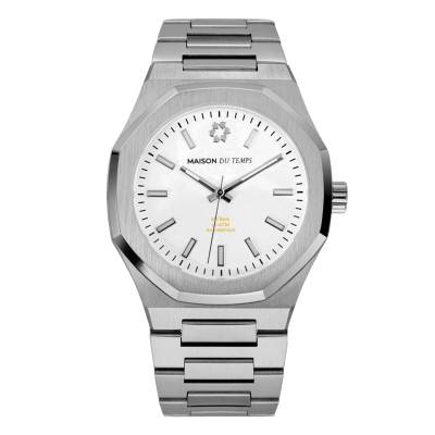 Montre MTBeta 2.0 Blanc Acier - Maison du Temps