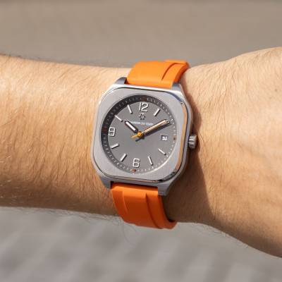 Orange MTIota Watch - Maison du Temps