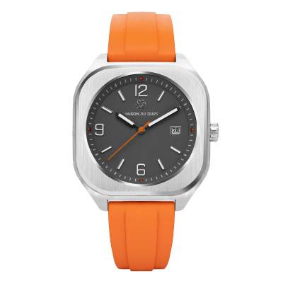 Orange MTIota Watch - Maison du Temps