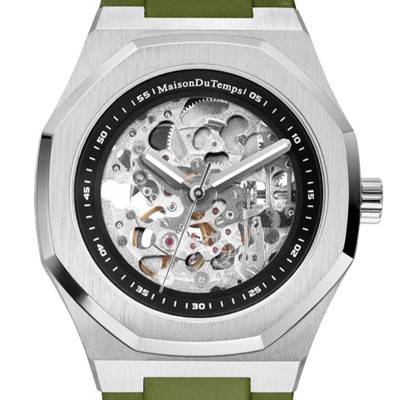 Khaki MTBeta Skeleton Watch - Maison du Temps