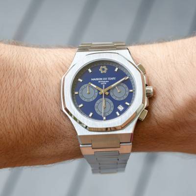 Blue MTGamma Chronograph Watch - Maison du Temps