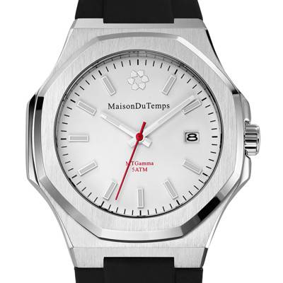 Montre MTGamma Blanc / Noir - Maison du Temps