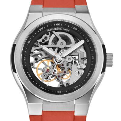 Montre MTEpsilon Skeleton Rouge - Maison du Temps