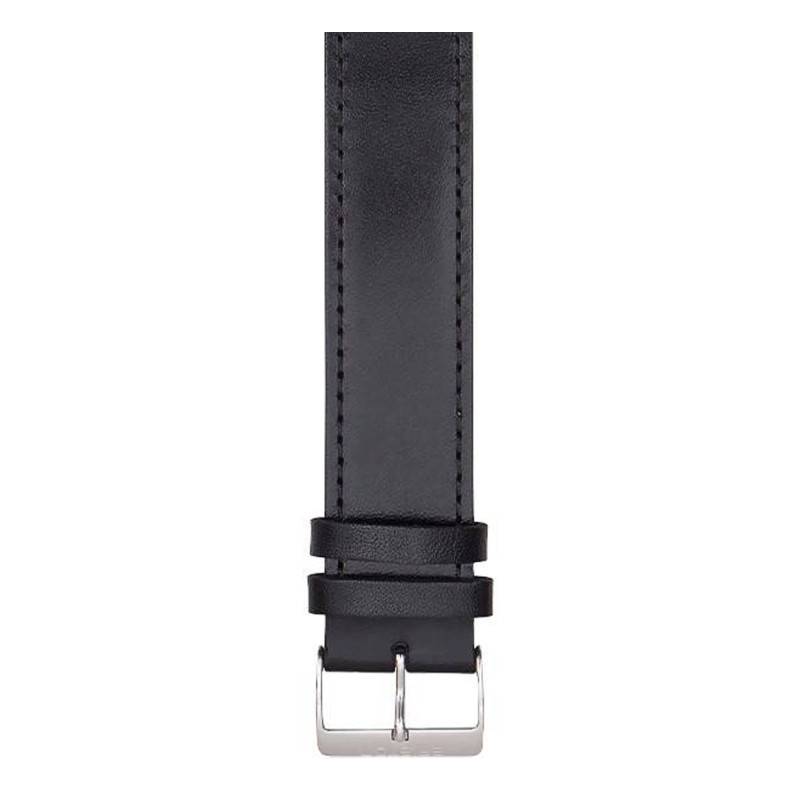 Black Classic Leather NATO Strap NLC20.B 20mm - Briston