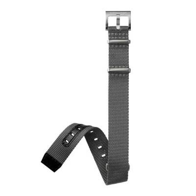 Bracelet de montre Khaki Aviation Nato Gris H690764105 - Hamilton