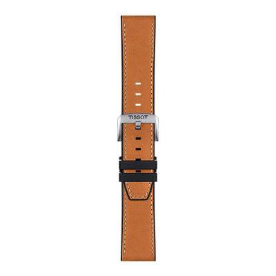Tissot Official Brown Leather Watch Strap 23 mm T852047777 - Tissot