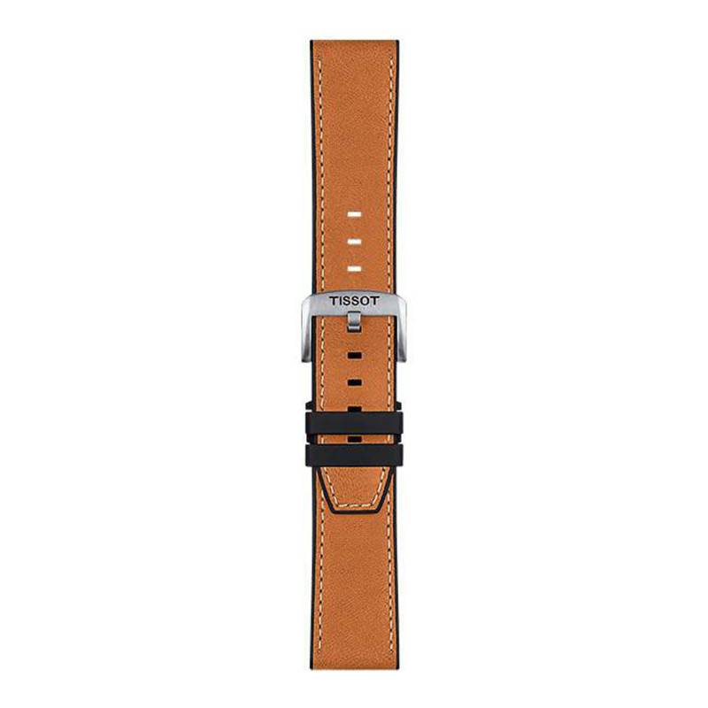 Tissot Official Brown Leather Watch Strap 23 mm T852047777 - Tissot