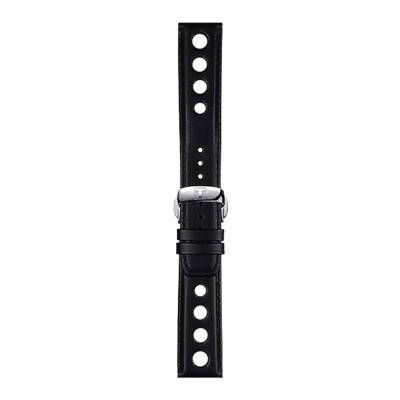 Tissot Official Black Leather Watch Strap 20 mm T852037163 - Tissot