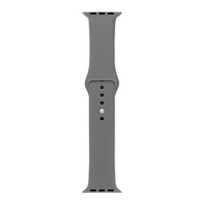 Grey Silicone Apple Watch A-Adapt Watch Strap 8904200 - Bracelet Rochet