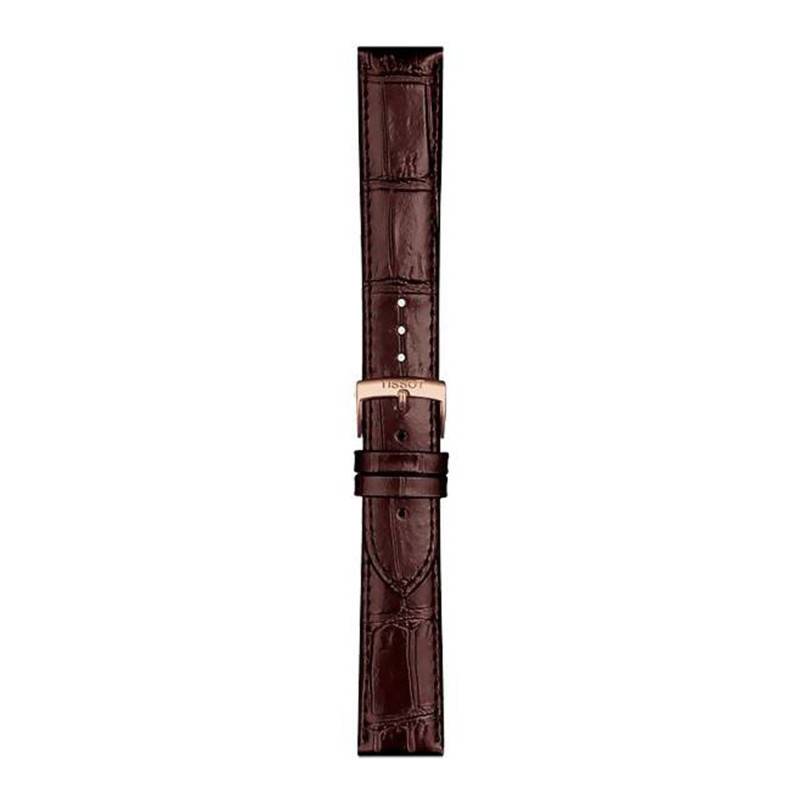 Tissot Official Brown Leather Watch Strap 20 mm T852043014 - Tissot