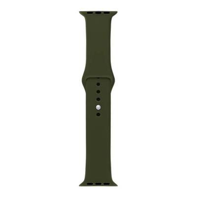 Khaki Silicone Apple Watch A-Adapt Watch Strap 8903845 - Bracelet Rochet