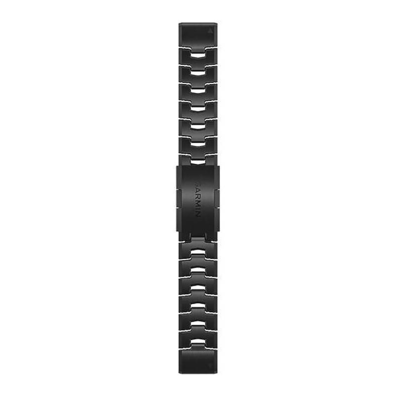 QuickFit Titanium Carbon Gray DLC Watch Band - Garmin
