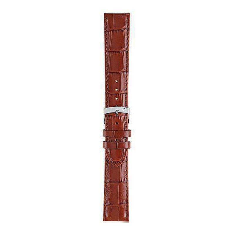 Tan Alligator-Pattern Samba Watch Strap A01X2704656041 - Morellato