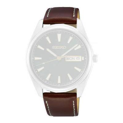 Leather 20mm Watch Strap L01P015J0 - Seiko