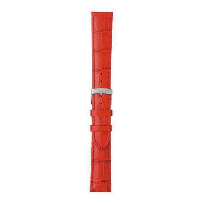 Bracelet de montre Samba Façon Alligator Rouge Clair A01X2704656083 - Morellato