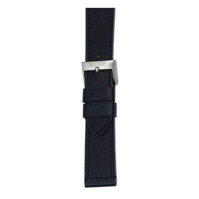 Black Leather Strap for Infantry Chrono Large Model - Victorinox