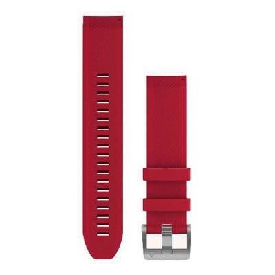 Bracelet de montre Quickfit Silicone Rouge Plasma 010-12738-17 - Garmin Marq