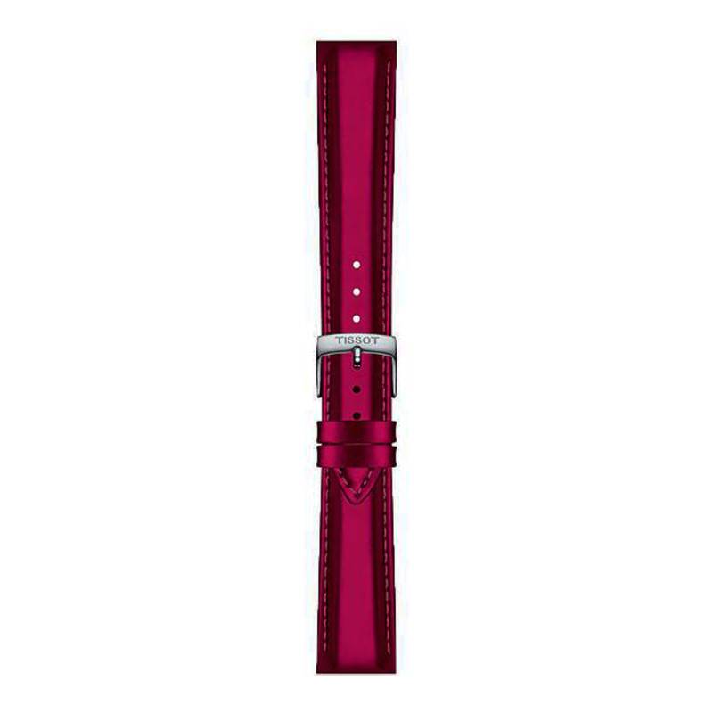 Tissot Official Burgundy Synthetic Watch Strap 18 mm T852048152 - Tissot
