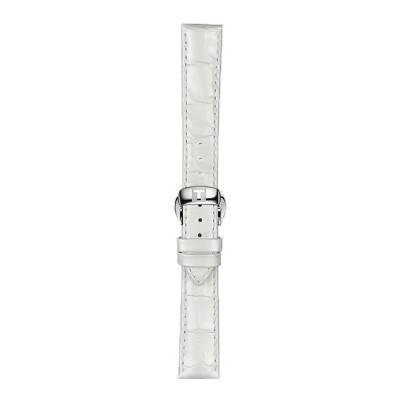 Tissot Official White Leather Watch Strap 16 mm T852036795 - Tissot