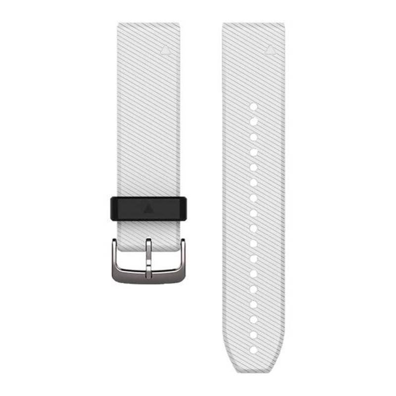 QuickFit White Silicone Band 22mm 010-12500-01 - Garmin