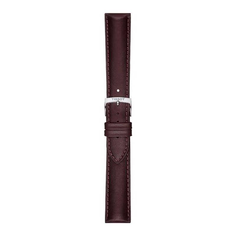 Tissot Official Brown Leather Watch Strap 20 mm T852046838 - Tissot