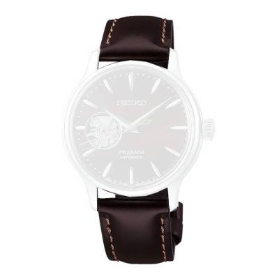 Leather 17mm L0LB012J0 Watch Strap - Seiko
