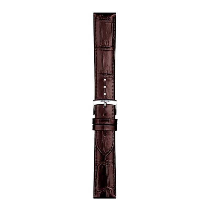 Tissot Official Brown Leather Watch Strap 20 mm T852043013 - Tissot