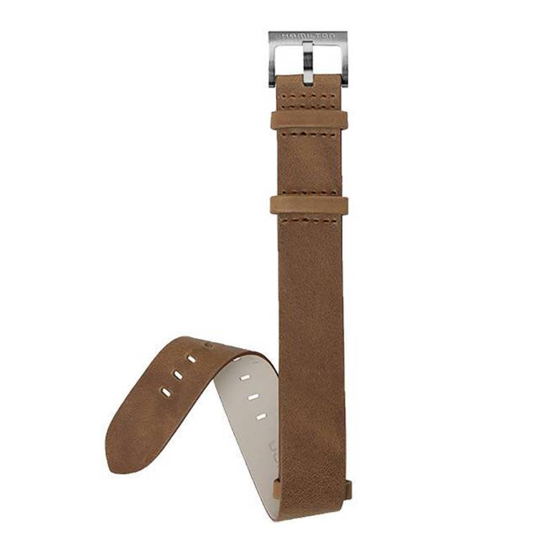 Hamilton Khaki Field Brown Polyester NATO Watch Strap 20mm H690694106 - Hamilton