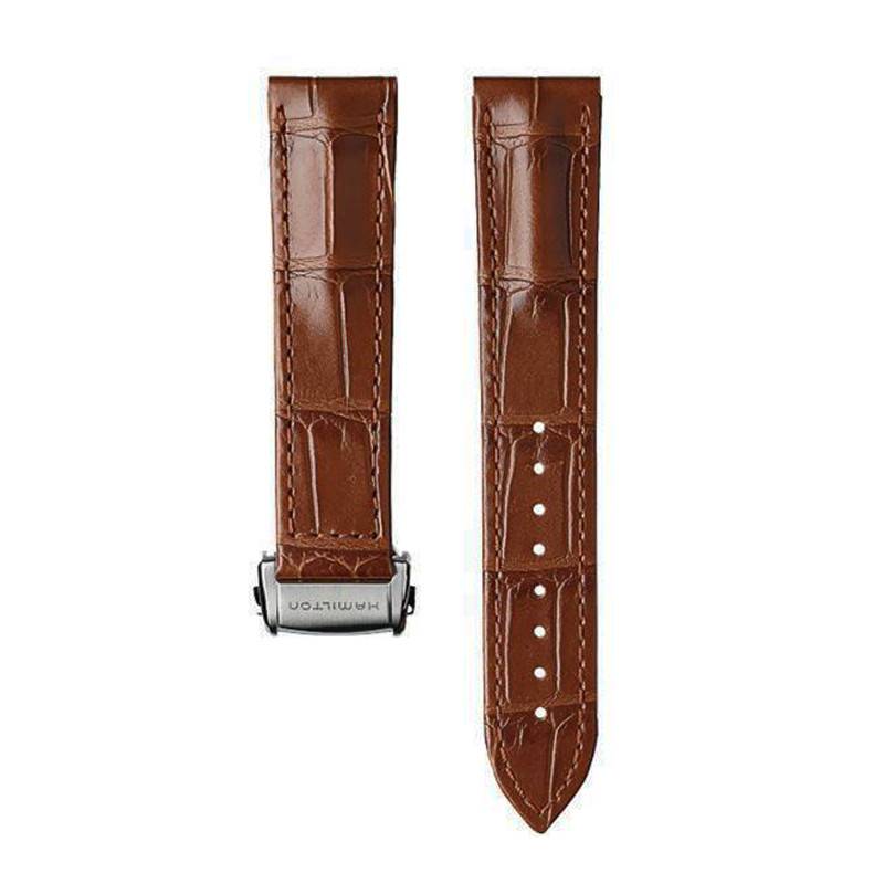 Jazzmaster Light Brown 20mm Watch Strap H6003241201 - Hamilton
