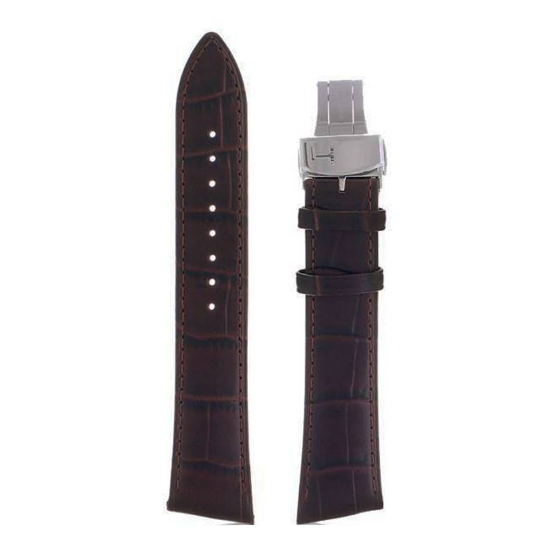 Ventura Brown Leather XL Wall Clock Strap H690245201 - Hamilton