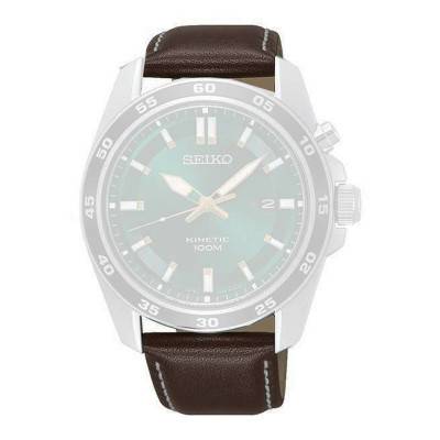 22mm Leather Watch Strap L00F01DJ0 - Seiko