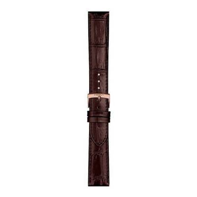Tissot Official Brown Leather Watch Strap 15 mm T852043042 - Tissot