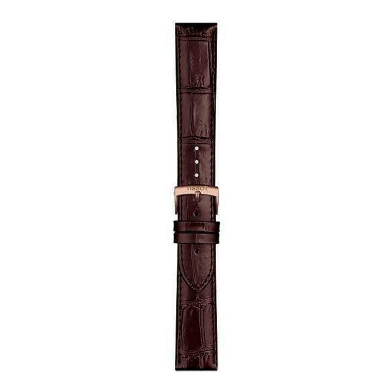 Tissot Official Brown Leather Watch Strap 15 mm T852043042 - Tissot