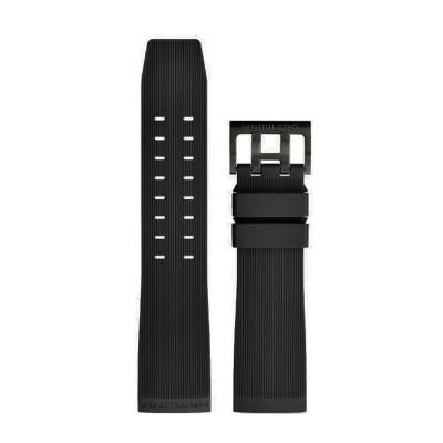 Khaki Belowzero Black Rubber Watch Strap H690785111 - Hamilton