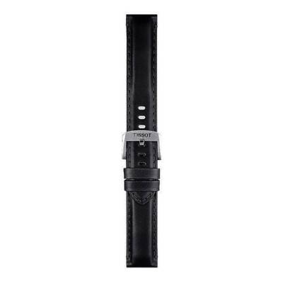 Tissot Official Black Leather Watch Strap 20 mm T852046834 - Tissot