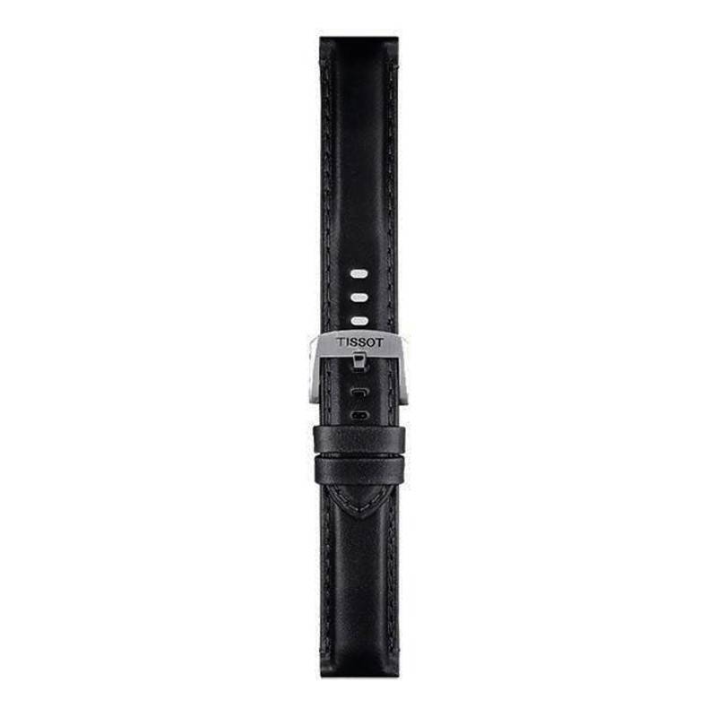 Tissot Official Black Leather Watch Strap 20 mm T852046834 - Tissot