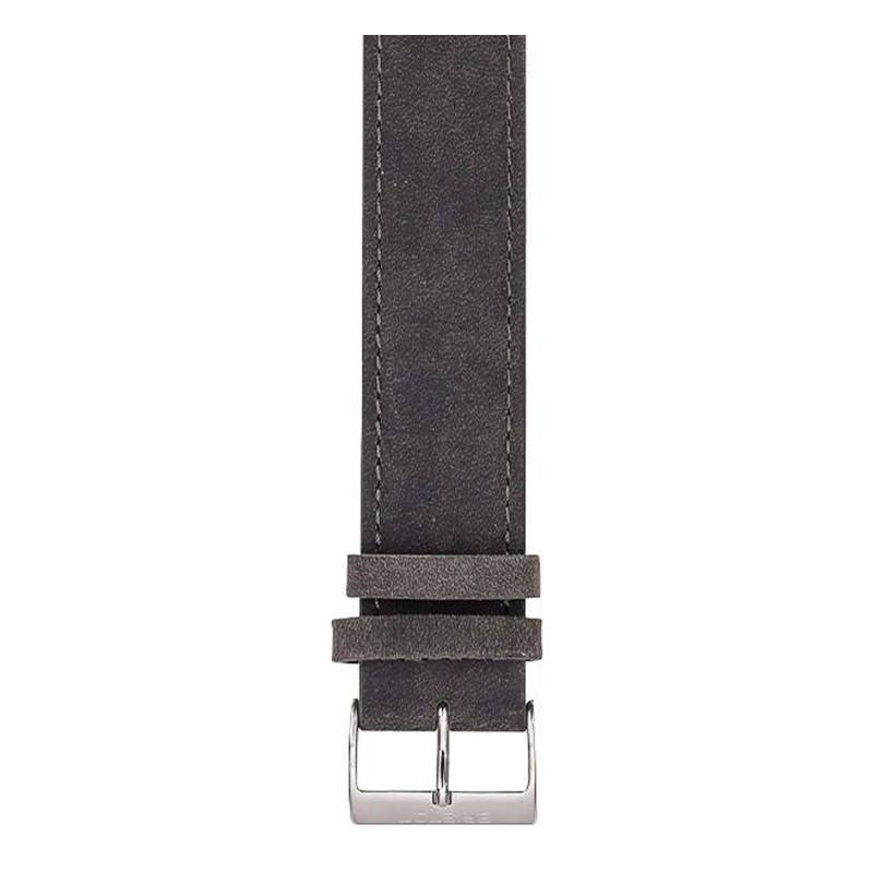 Black Calfskin Leather Watch Strap NLV20.B 20mm - Briston