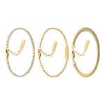 Stainless Steel,Gold-toned