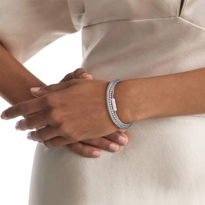 Trio de Bracelets Timeless en Acier, Longueur 17 cm - Calvin Klein