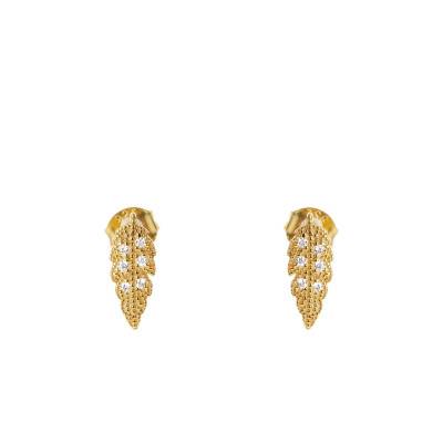 Boucles d'oreilles Rebeca Dorées - Hipanema