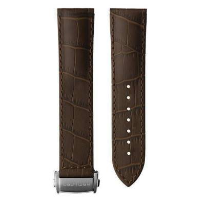 Jazzmaster Brown Leather Watch Strap H690325124 - Hamilton