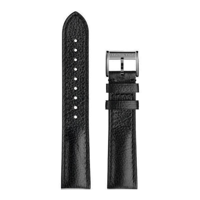 Hamilton Jazzmaster Black Leather Watch Strap H690384115 - Hamilton