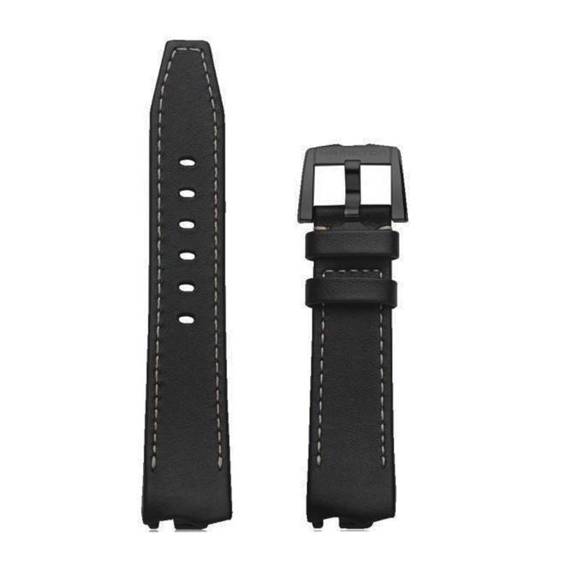 Ventura Black Leather Watch Strap H690245104 - Hamilton