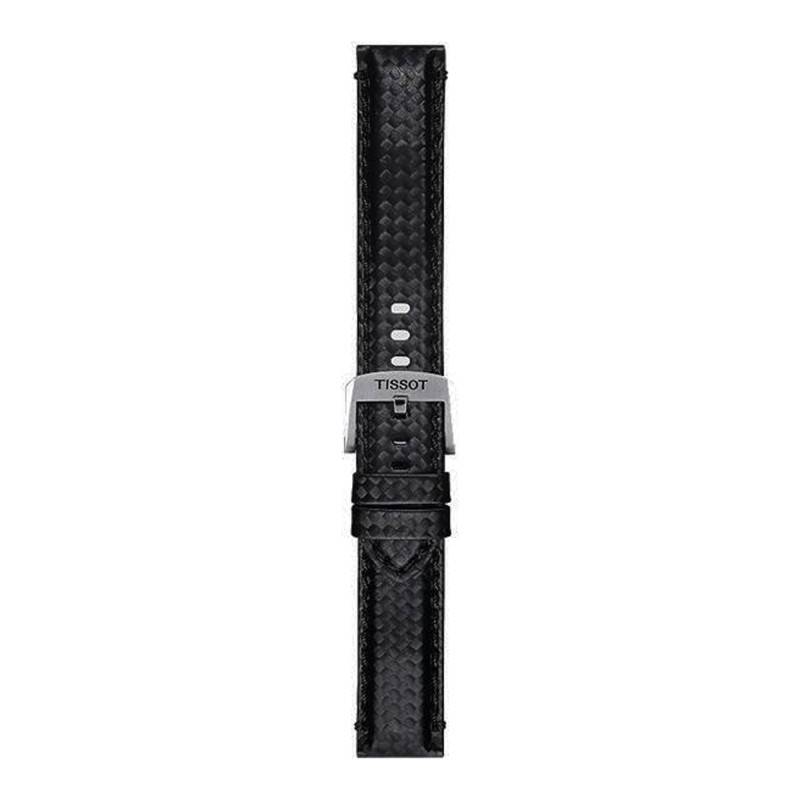 Official Tissot Black Fabric Watch Strap 20 mm T852046829 - Tissot
