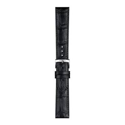Tissot Official Black Leather Watch Strap 20 mm T852043012 - Tissot