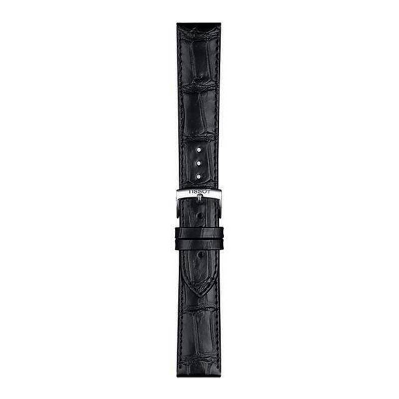 Tissot Official Black Leather Watch Strap 20 mm T852043012 - Tissot