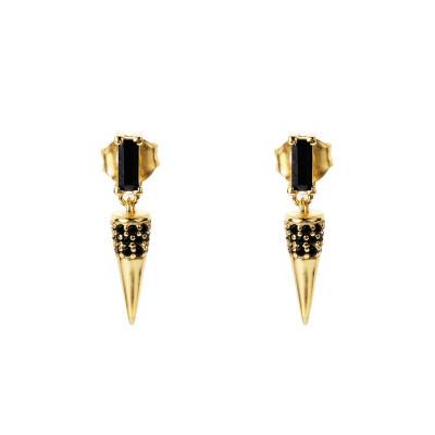 Boucles d'oreilles Loreta Dorées - Hipanema