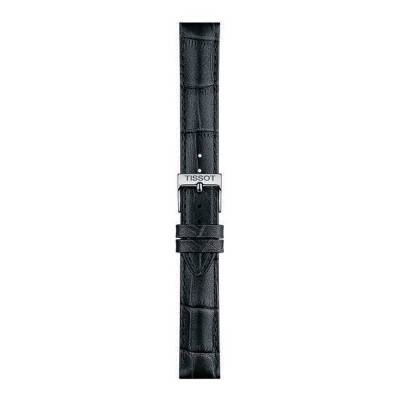 Bracelet de montre Officiel Tissot Cuir Gris 16 mm T852047924 - Tissot