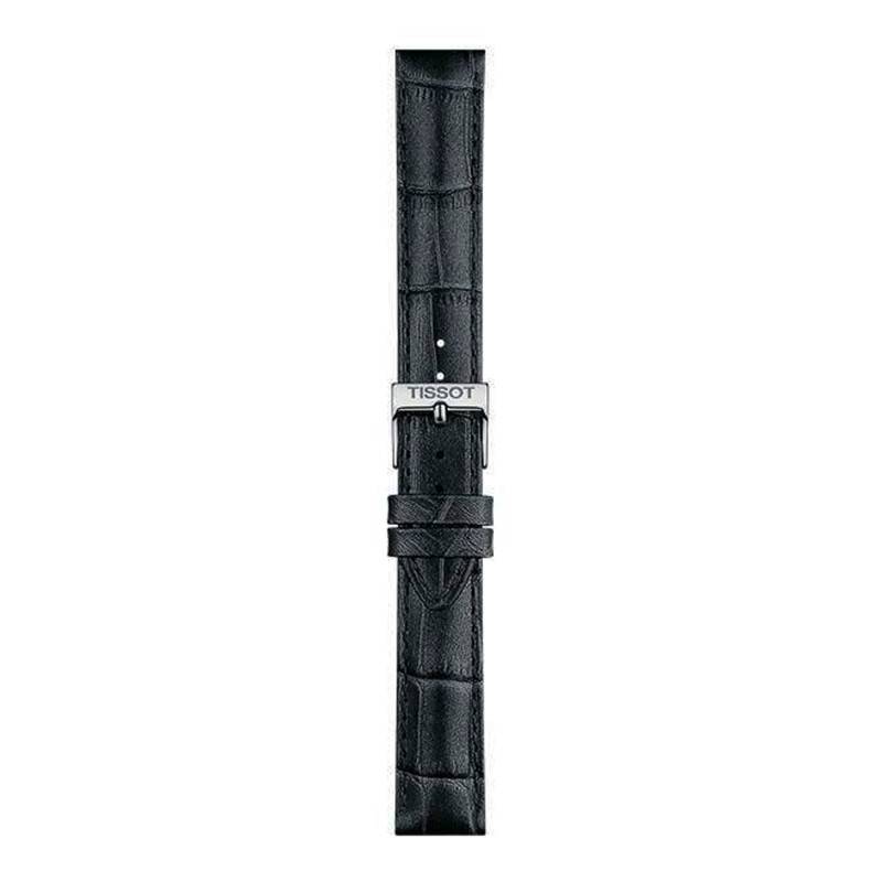 Tissot Official Gray Leather Watch Strap 16 mm T852047924 - Tissot