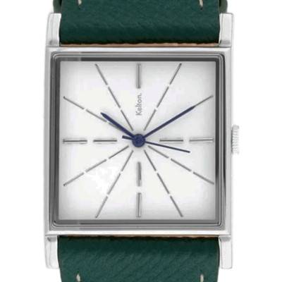 Montre Astre Argent Epsom Green 9123452 - Kelton